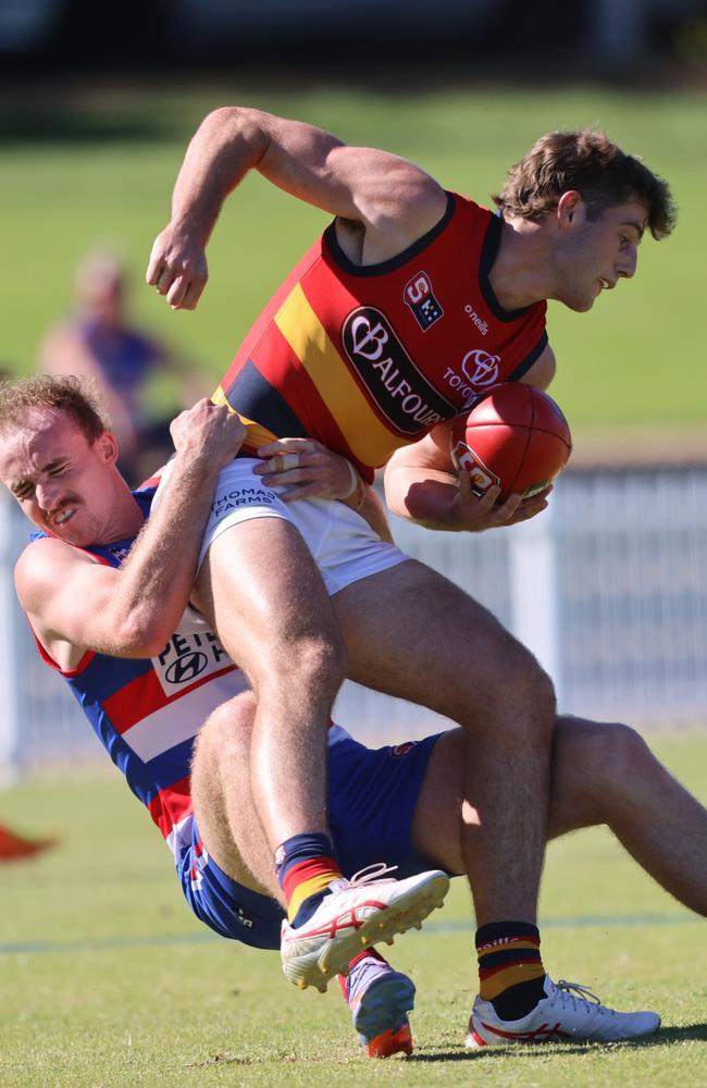 Billy Dowling is starring at SANFL level. Picture: Cory Sutton