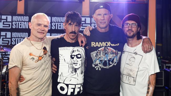 The Chili Peppers are back with their first new music in six years. Picture: Getty.