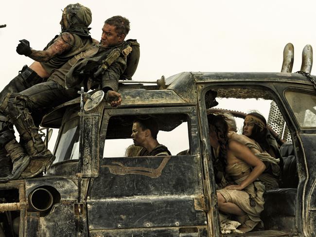 Mad Max: Fury Road: Charlize Theron, Tom Hardy were fighting behind the ...