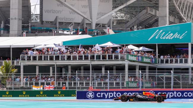 Max Verstappen is now the clear favourite to win this year’s title. Picture: Peter Fox/Getty Images