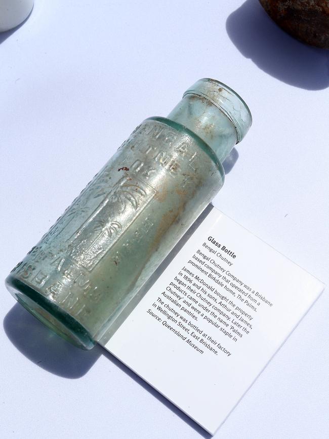 A chutney bottle produced by the Bengal Chutney Company, which was based at Birkdale. Picture: AAP Image/Richard Gosling