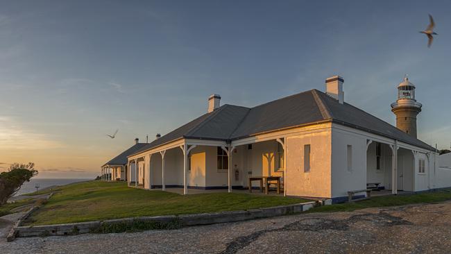 The Lighthouse Keeper's Cottage on Montague Island off the south coast Picture: Justin Gilligan info@justingilligan.com