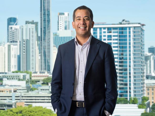 TechnologyOne CEO Ed Chung saw a rise in office work from employees following a push to providing fitness access. Picture: Supplied.