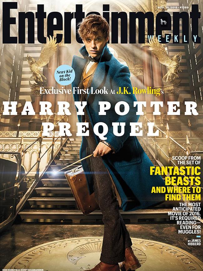 Eddie Redmayne stars in Fantastic Beasts and Where to Find Them.