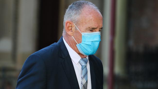 Chris Dawson outside the Supreme Court in Sydney. Picture: NCA Newswire/ Gaye Gerard.