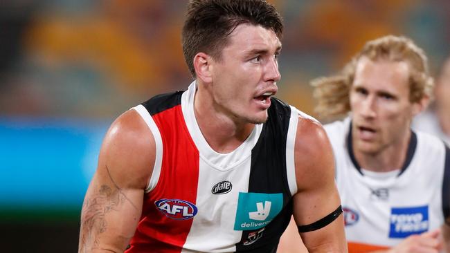 Josh Battle has had plenty of stitches woven into his face during his 44-game AFL career.