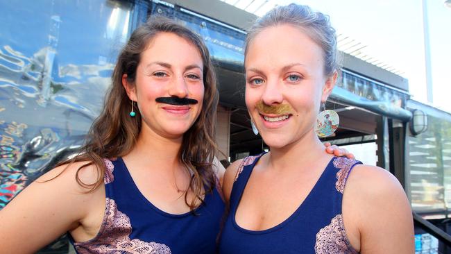 SOCIALS: Movember Gala Party, Metz Bar, Sandy Bay (L-R): Pearl and Hannah Jurist-Schoen, both of Sandy bay