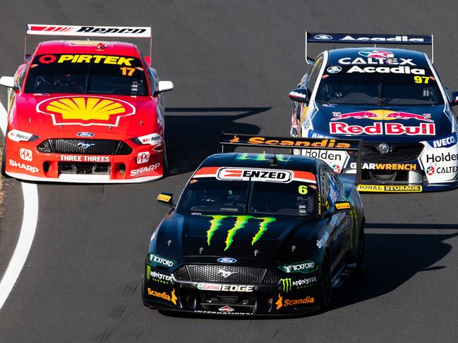 Sunday’s race was turned upside down following the safety car incident. Picture: Getty