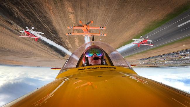 Highly skilled: Paul Bennet in action. Picture: David Caird