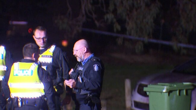 As of Thursday afternoon, the officer was in Royal Perth Hospital in an induced coma. Picture: Channel 9