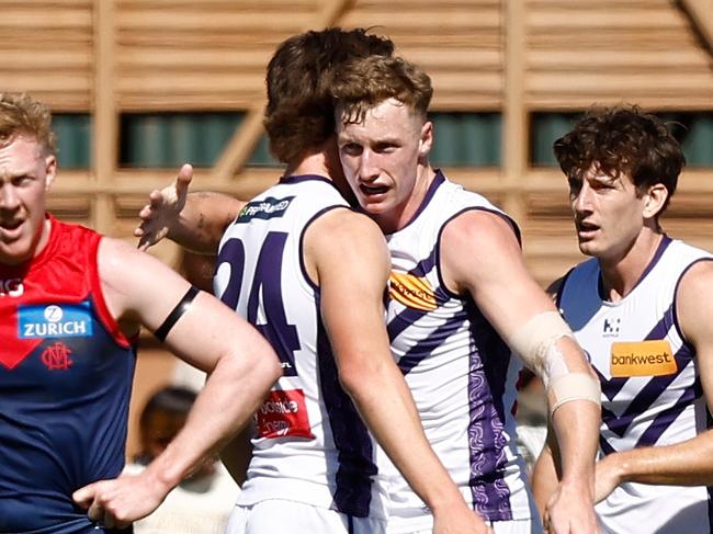 Joel Treacy and Jye Amiss are two of the AFL’s best young forwards.