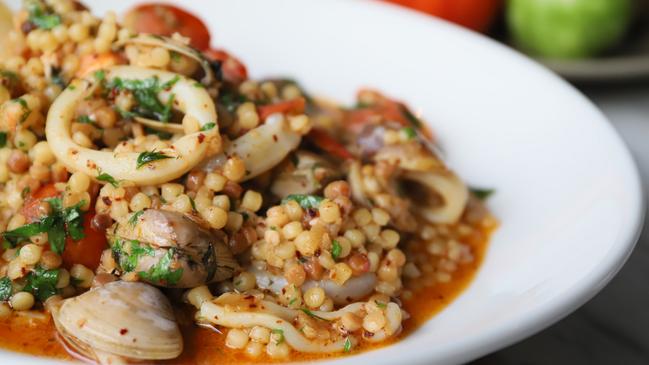 Fregola ai frutti di mare seafood dish. Picture: Jenifer Jagielski