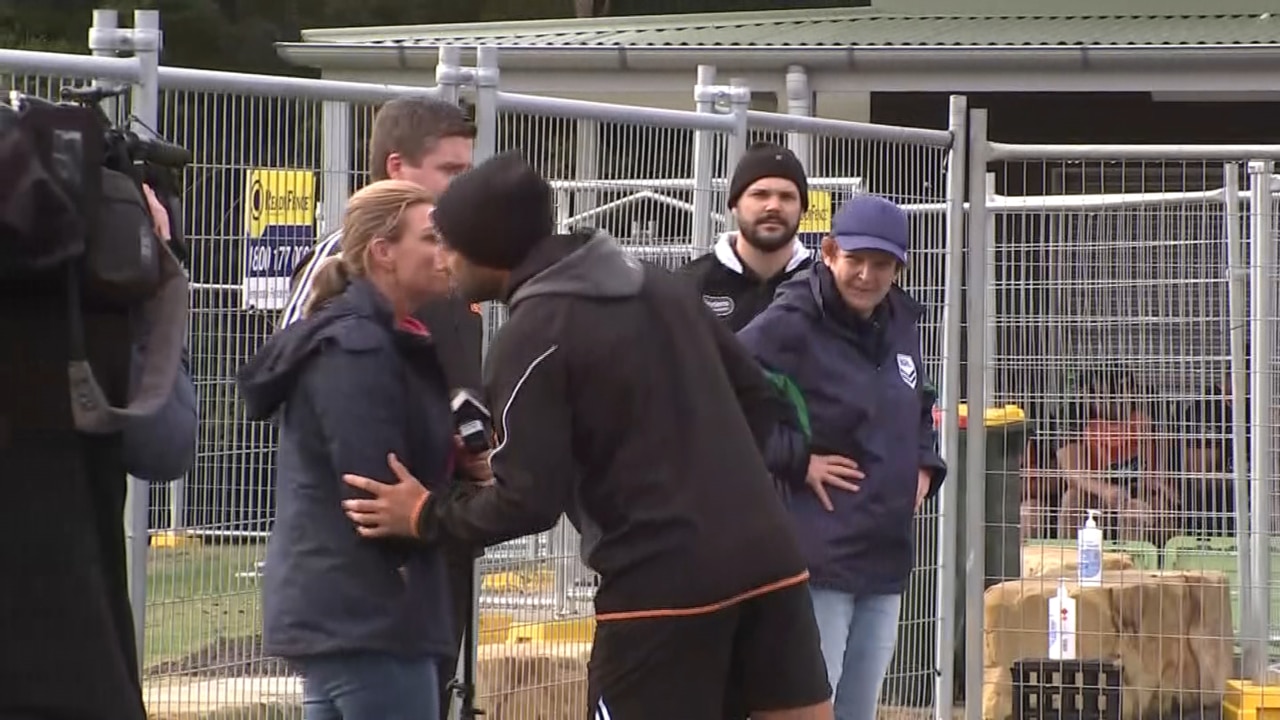 EXCLUSIVE: Benji Marshall quarantined for kissing TV journalist at training