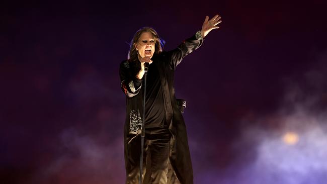 Ozzy Osbourne performs with Black Sabbath (Photo by Alex Pantling/Getty Images)