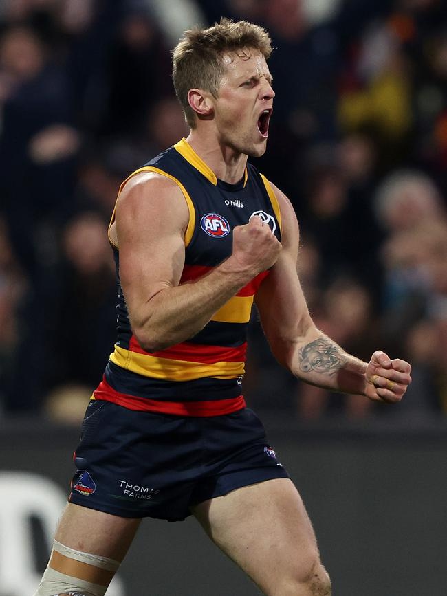 Rory Sloane could replace Kane Cornes on Footy Classified. Picture: Sarah Reed/AFL Photos via Getty Images