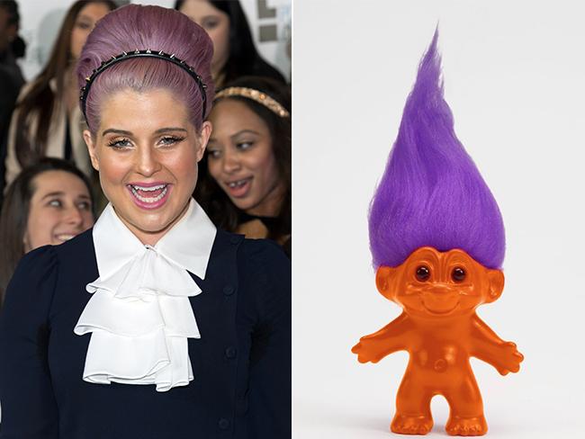 Kelly Osbourne - time to lose the purple locks. Picture: Getty/Supplied