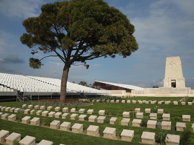 From August 6, 1915, Australia suffered more than 2000 casualties in the Battle of Lone Pine. Picture: Getty Images.