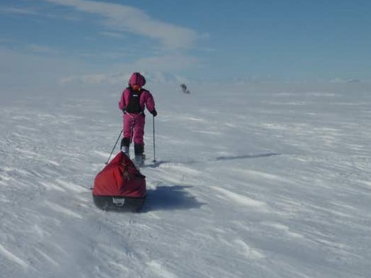 At only 16, Hameister became the youngest person ever to traverse the North Pole, across Greenland’s largest icecap, and around the South Pole.