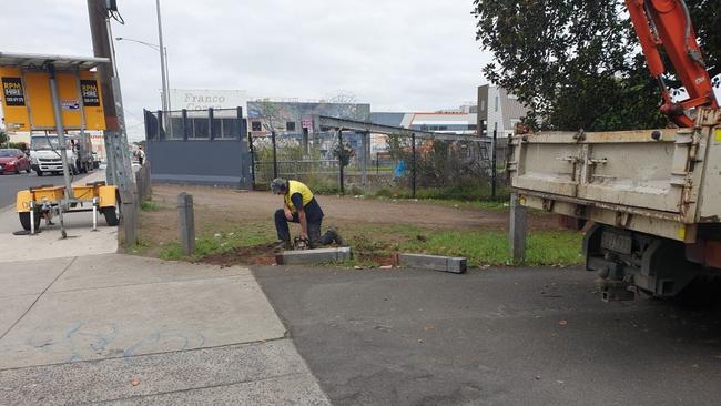 Maribyrnong Council has removed bollards to an old car park near the Footscray Hotel. Picture: Supplied