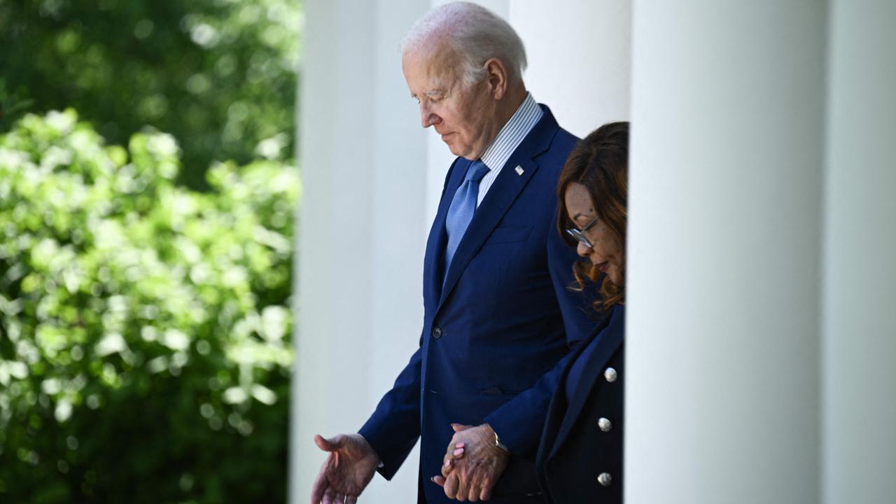 Joe Biden, already the oldest US president in history, will be 86 by the end of a second term if re-elected. Picture: AFP