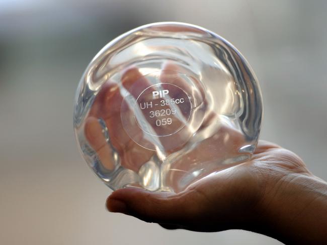 About 40,000 women a year are getting breast implants after surgery for breast cancer. Picture: AFP