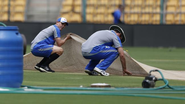 What’s under there? India have thrown up two spin-friendly tracks thus far.