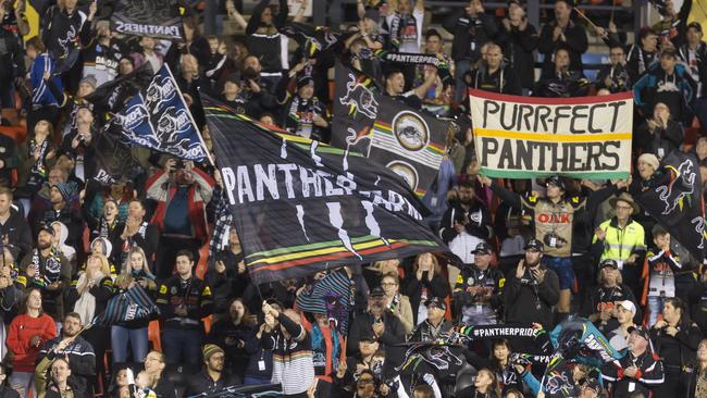 Panthers fans will be out in force. (AAP Image/Craig Golding)