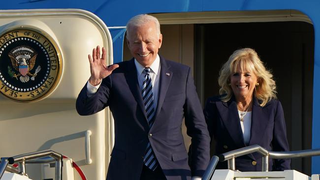 Will fall to the Jill Biden to deliver the bad news if her husband continues to underperform? Picture: Getty