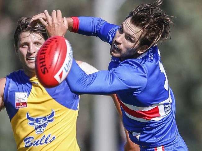 EFL (Div 1) football: South Croydon v Noble Park. Frank Anderson (South Croydon). Picture: Valeriu Campan