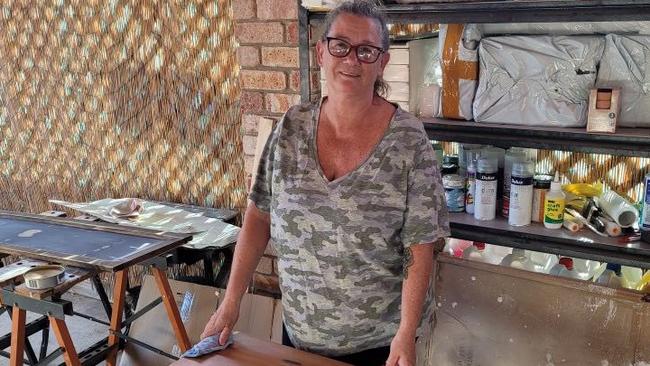 Sharon McIntosh from That Old Chair said what started as a hobby had grown to be so popular that a pop-up store was needed.