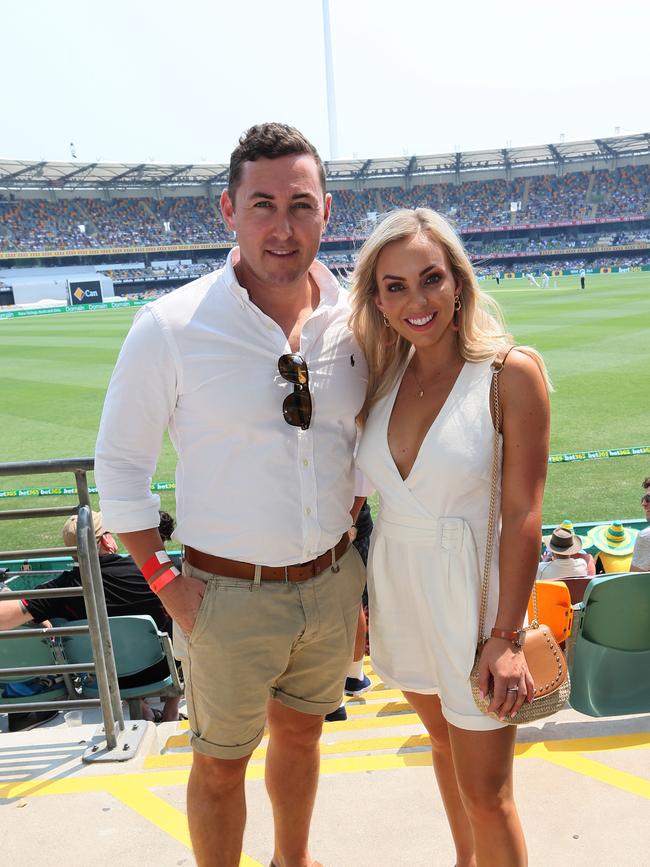 Dane Christison and Katie Stevens. Picture: AAP/Richard Waugh