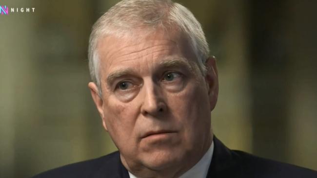 Prince Andrew, The Duke of York, in a BBC interview. Not since Prince Charles and Diana, Princess of Wales, went head-to-head in their soul-baring television interviews in the 1990s has a member of the royal family been asked to address such seismic personal questions on camera Picture: BBC