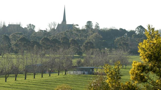 The town of Terang on that morning in 2005.