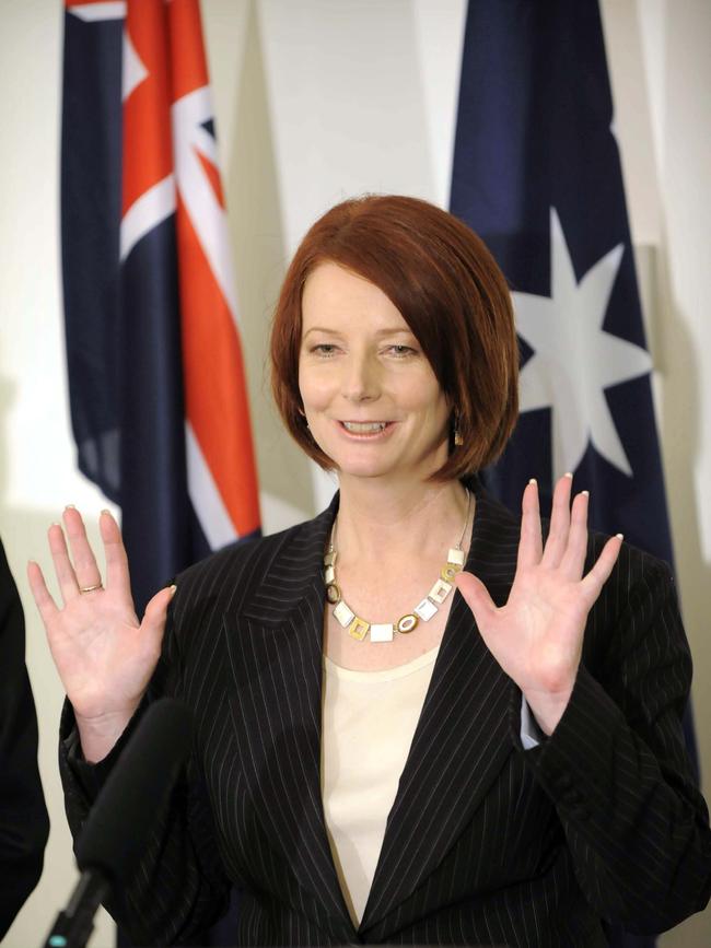 Gillard announced at the start of the election campaign that she would introduce a citizens’ assembly on climate change.