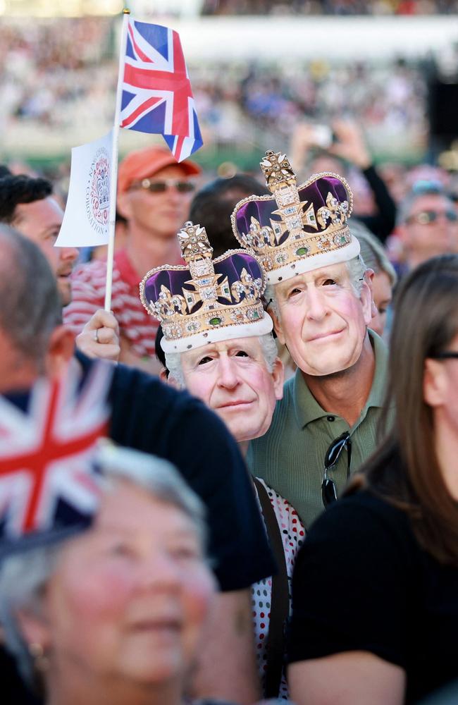 Brits are in celebration mode after the coronation of King Charles. Picture: AFP