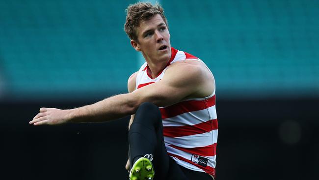Luke Parker is the most popular Nat Fyfe trade option. Picture: Phil Hillyard