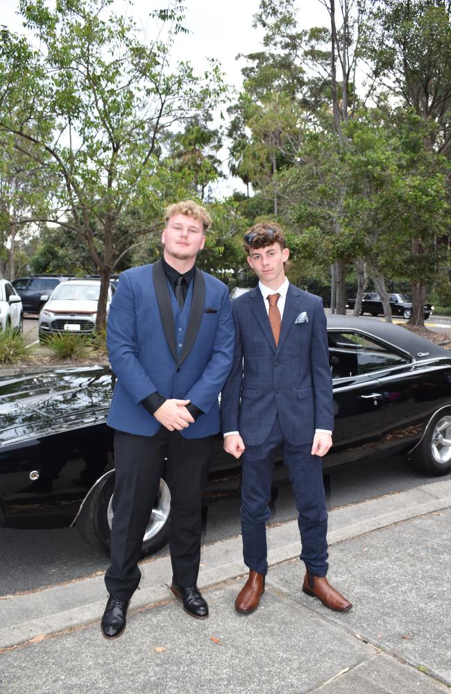 Students at the Meridan State College formal 2024.