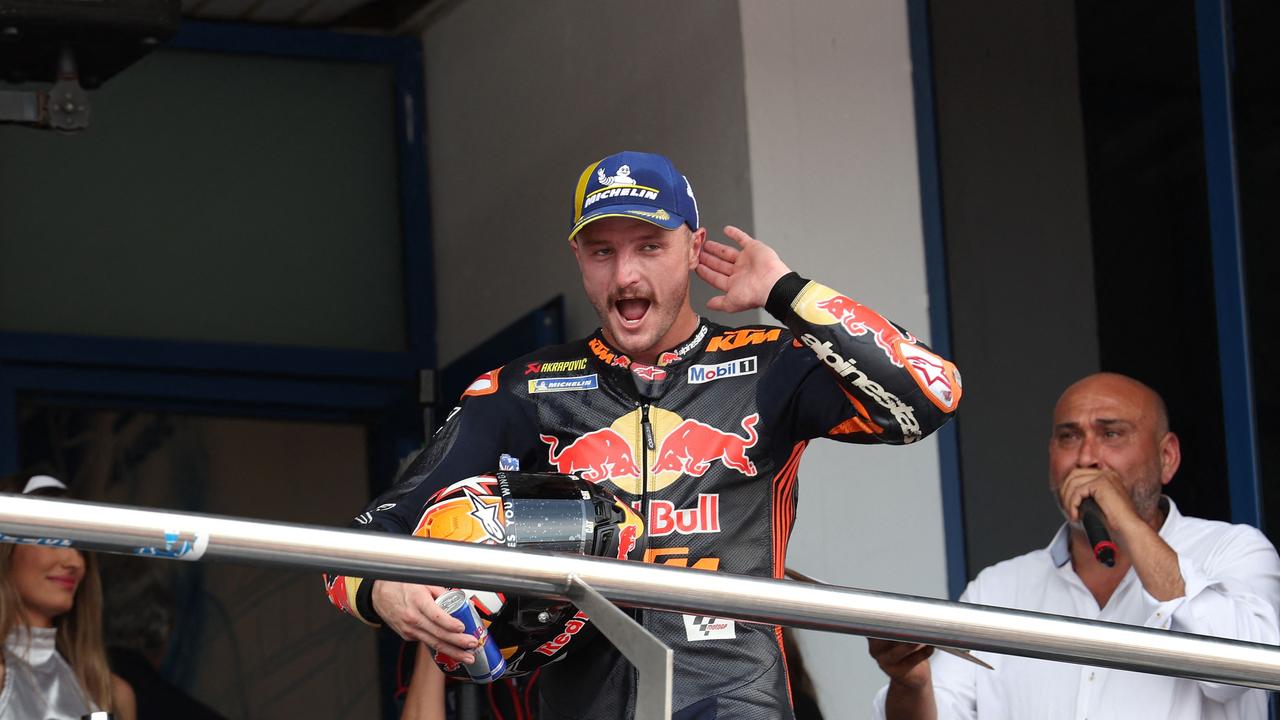 Gran Premio di Spagna, podio Jack Miller, conferenza stampa, Francesco Bagnaia, cadute, video