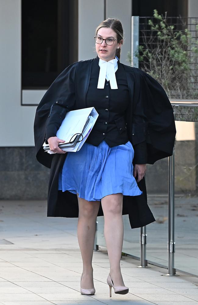 Crown prosecutor Nicole Friedewald at Toowoomba Magistrates Court. Picture: NewsWire / John Gass