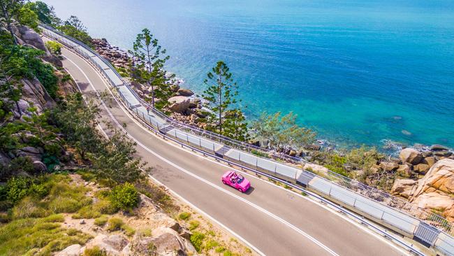 Hire a mini moke on Magnetic Island to get around.