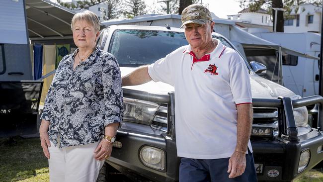 Joy and Cronin are holidaying on the Gold Coast. Picture: Jerad Williams