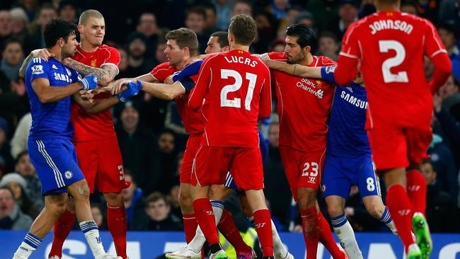 Diego Costa looks likely to miss the game after his stamp on Liverpool’s Emre Can.