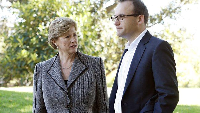 Christine Milne and Adam Bandt