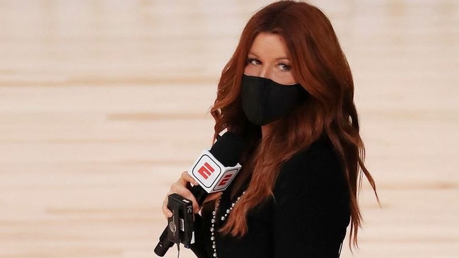 ESPN reporter Rachel Nichols. Picture: WSJ