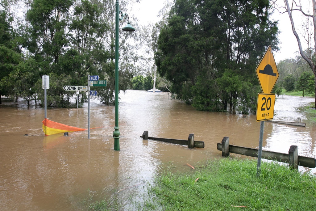 Flooding chaos in Ipswich region | Daily Telegraph