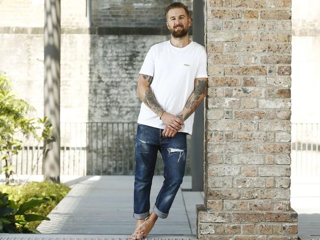 L to R: Sustainability Entrapraneaur Bryce Alton from Nudie Jeans. Picture: John Appleyard