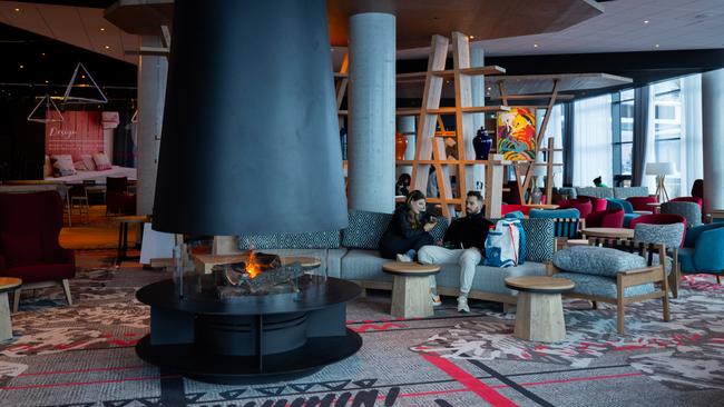 Cosy interiors at Club Med Tignes.