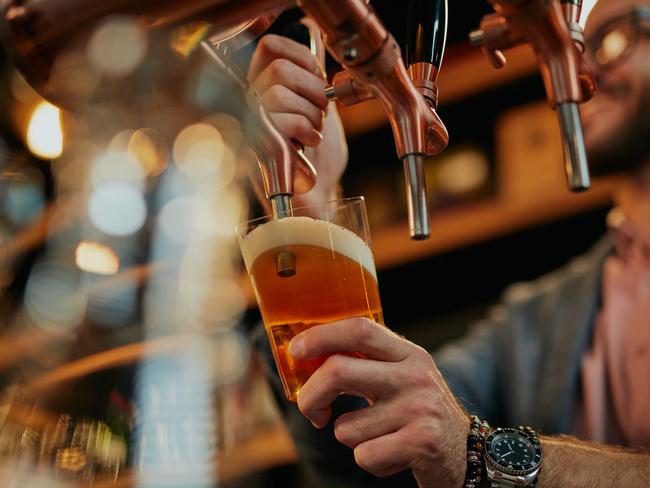 Forget drinking pints and instead go for a bottle of beer. Picture: iStock