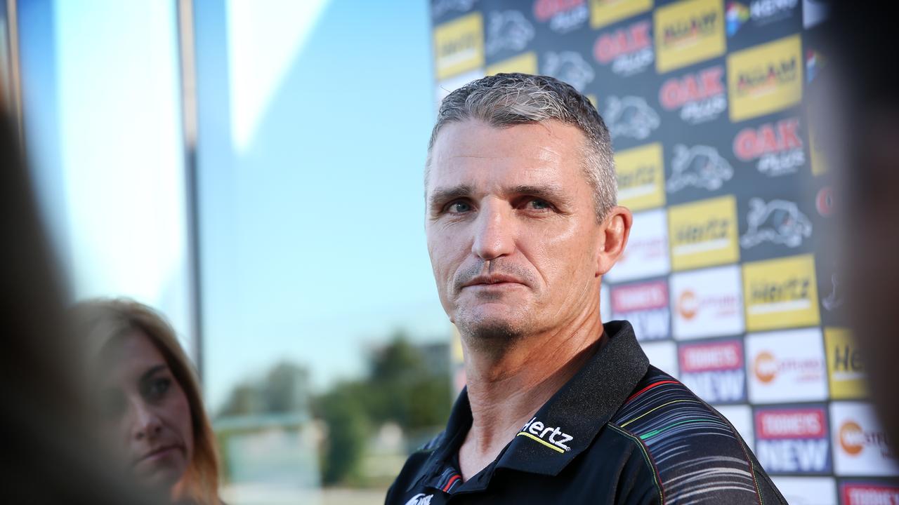 Cleary faced the media on Thursday morning. Picture by Richard Dobson.