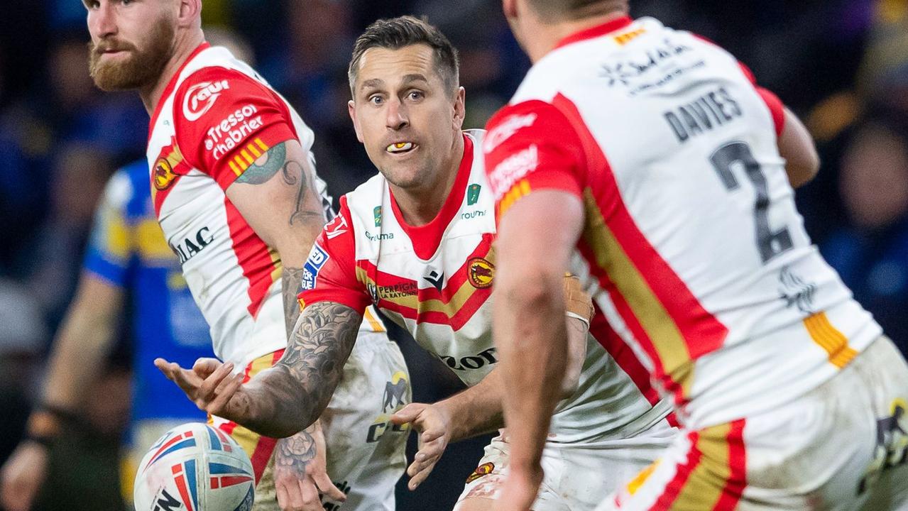 Mitchell Pearce is in his second season with Catalans, but a return to the NRL could be on the horizon. Picture: Supplied